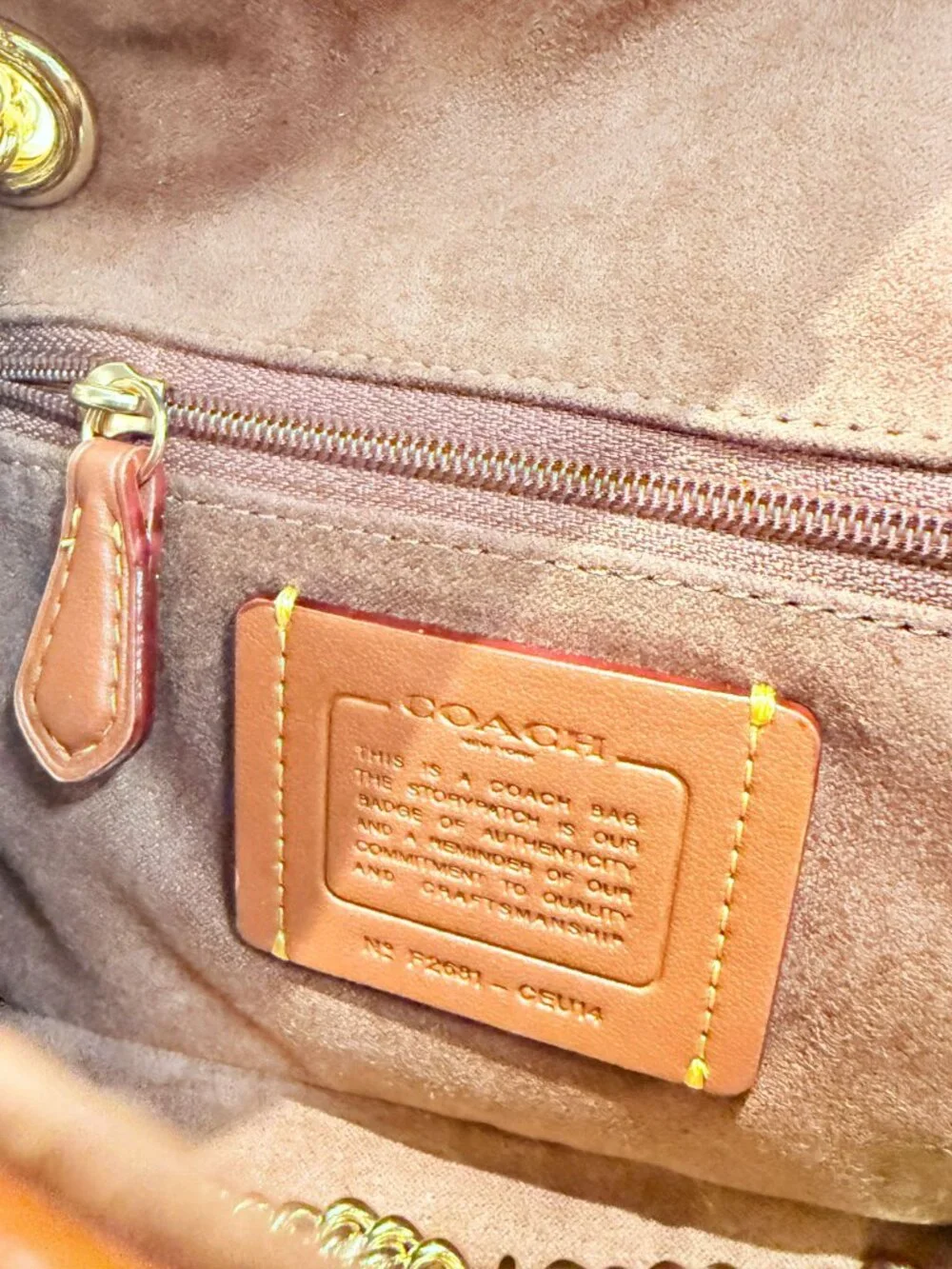 coach Elodie Crossbody Bag 18 With Quilting ceu14